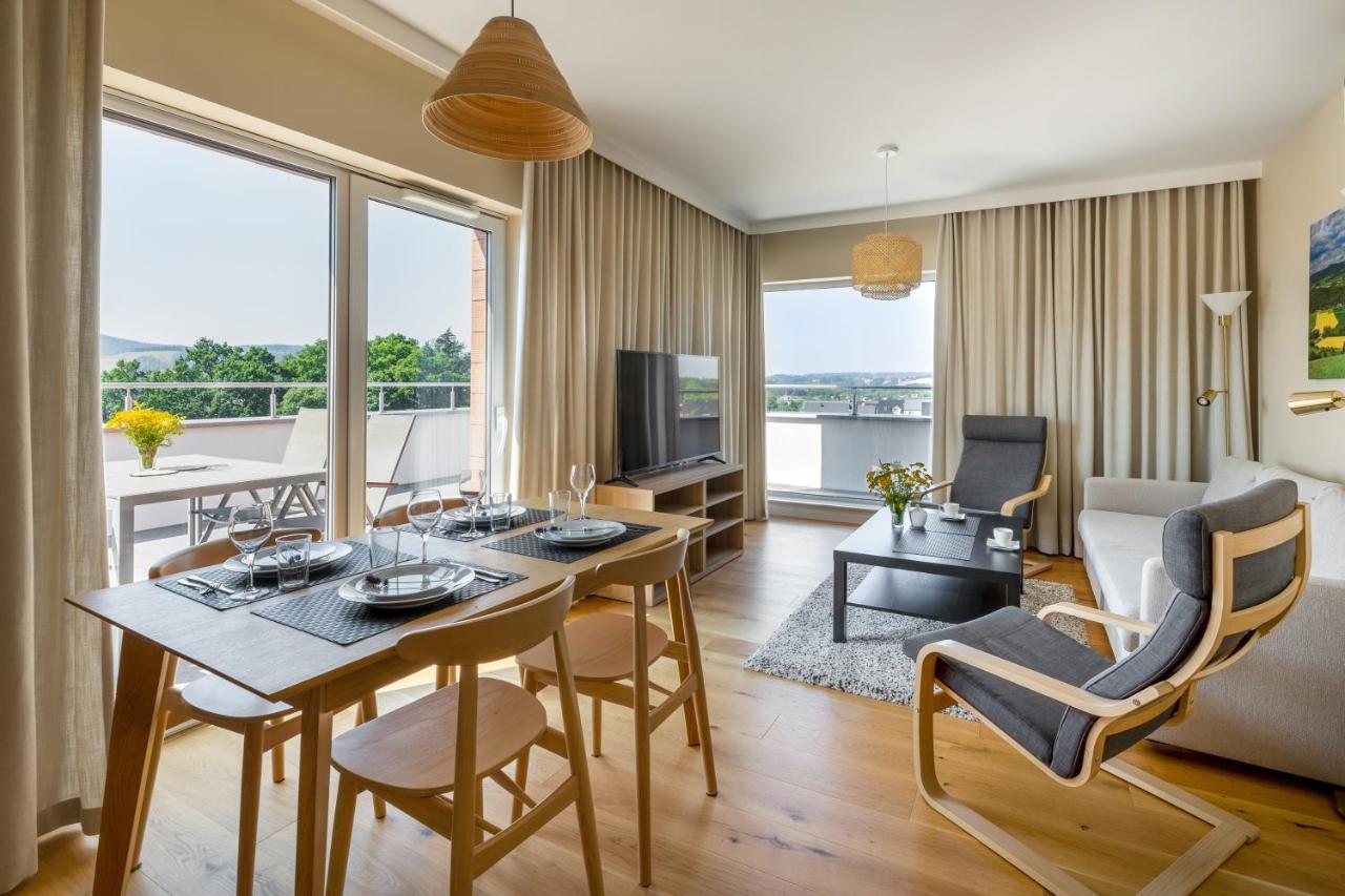 Apartament Widokowy - Penthouse Z Tarasem Kudowa-Zdrój Exteriér fotografie